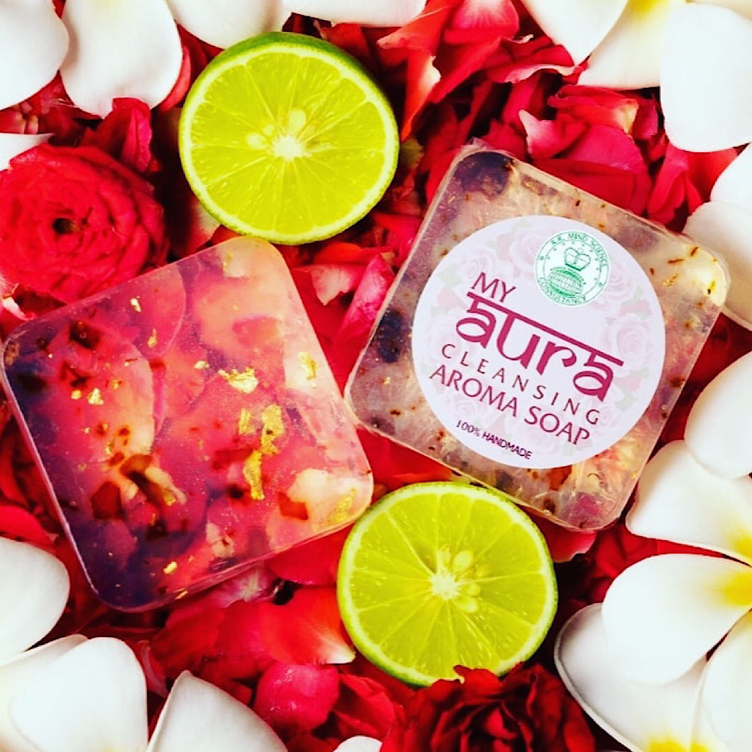 Aura Cleansing Aroma Soap (Rose)